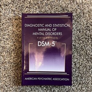 DSM-5 Manual by American Psychiatric Association